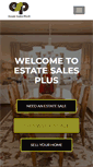 Mobile Screenshot of estatesalesplus.com